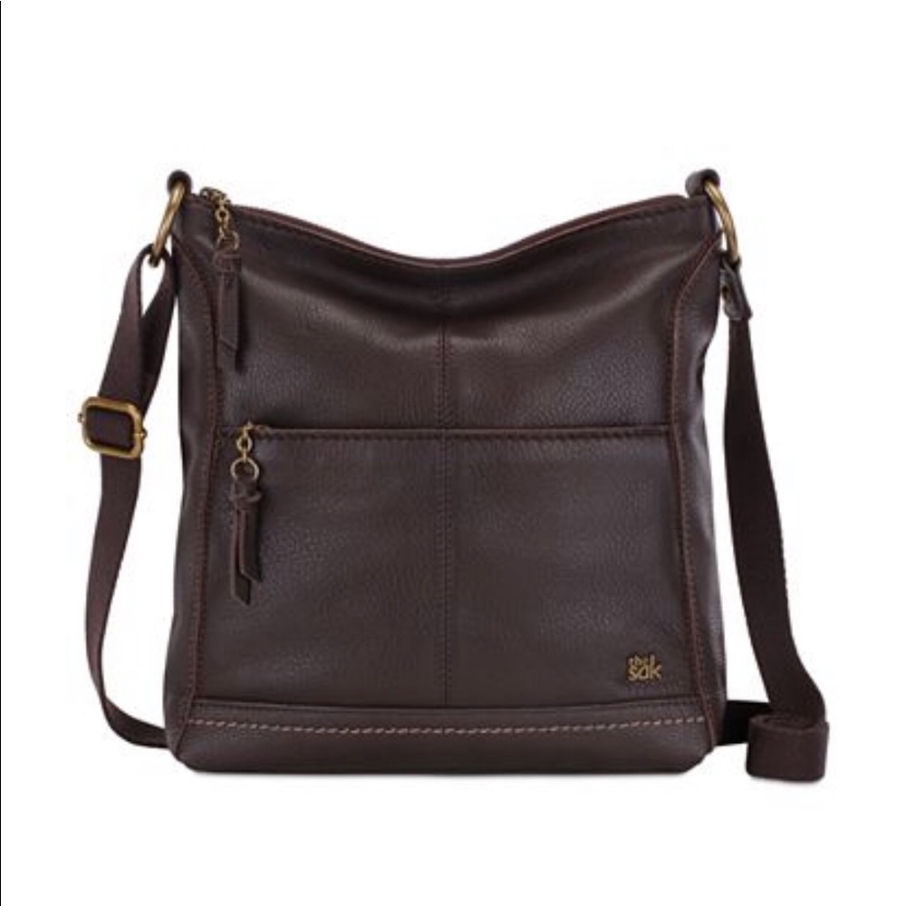 The Sak Lucia Leather Crossbody Purse
